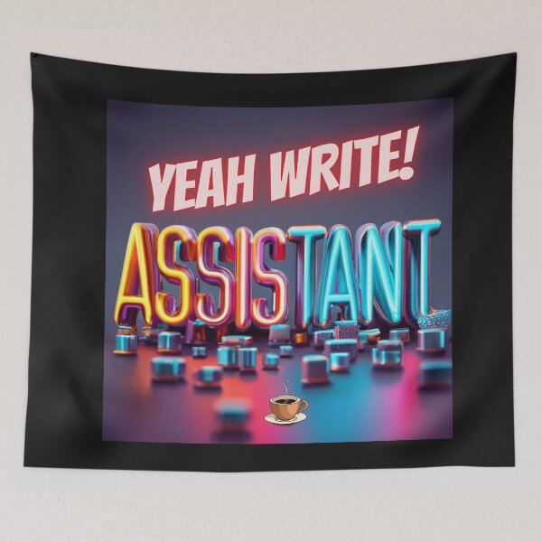 Item preview, ASSISTANT YEAH WRITE designed and sold by carlos crane.