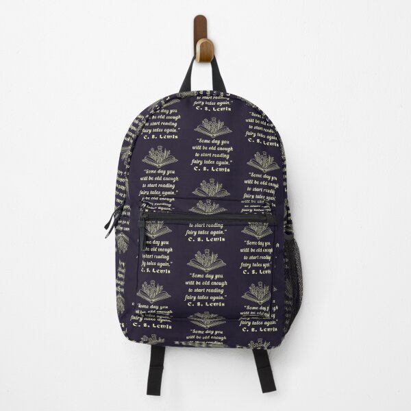 Item preview, C. S. Lewis inspirational quote: Some day you will be old enough to start reading fairy tales again. designed and sold by artbleed.