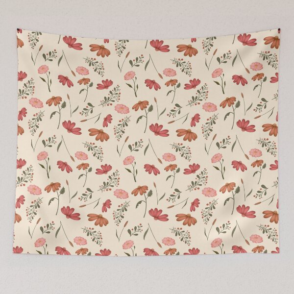 Item preview, Echinacea purpurea Coneflower Pattern designed and sold by Wordsmith-Wear.