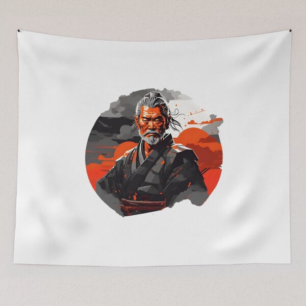 Item preview, Old Samurai  designed and sold by MoonRag.