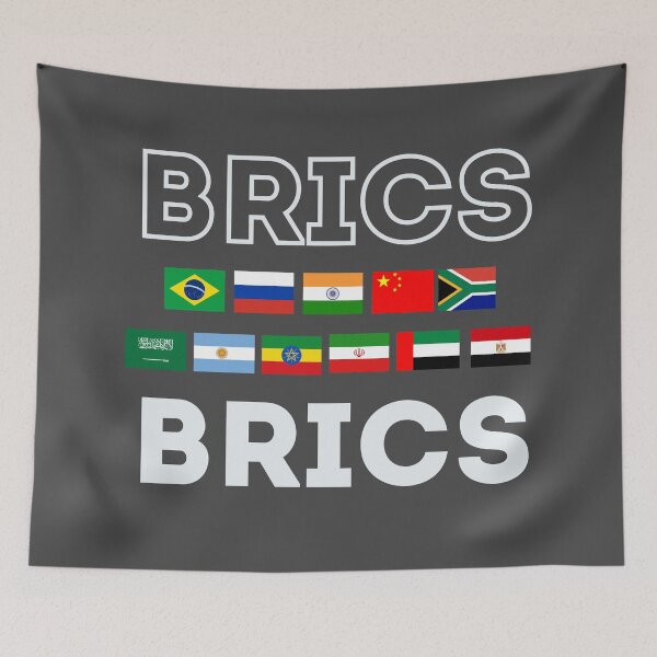Item preview, Countries that make up the BRICS group designed and sold by studio468.