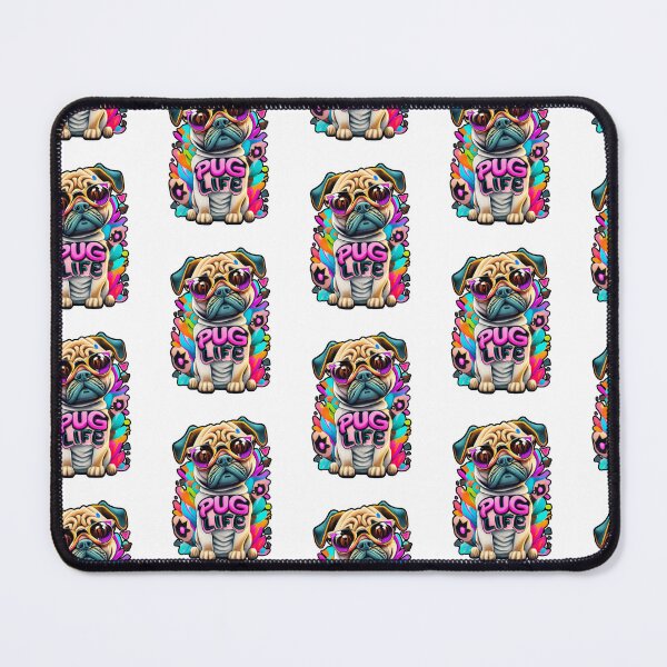 Item preview, Cute Pug Life Graffiti designed and sold by ColorFlick.