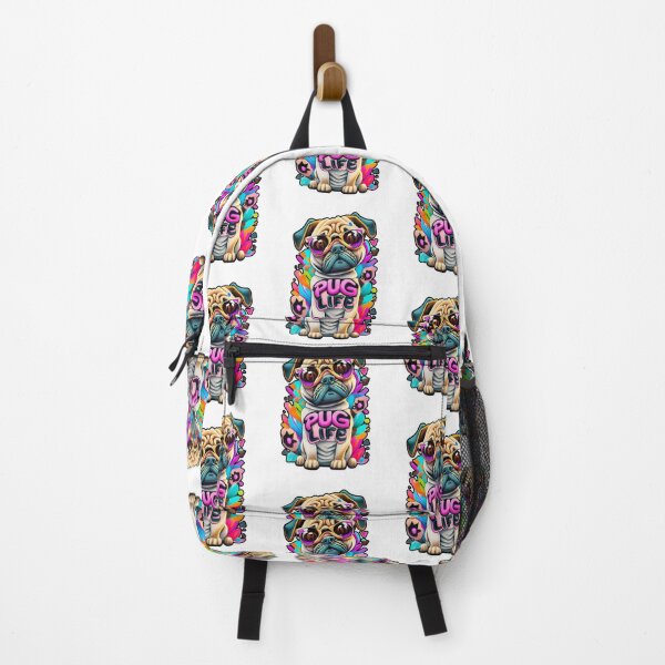 Item preview, Cute Pug Life Graffiti designed and sold by ColorFlick.