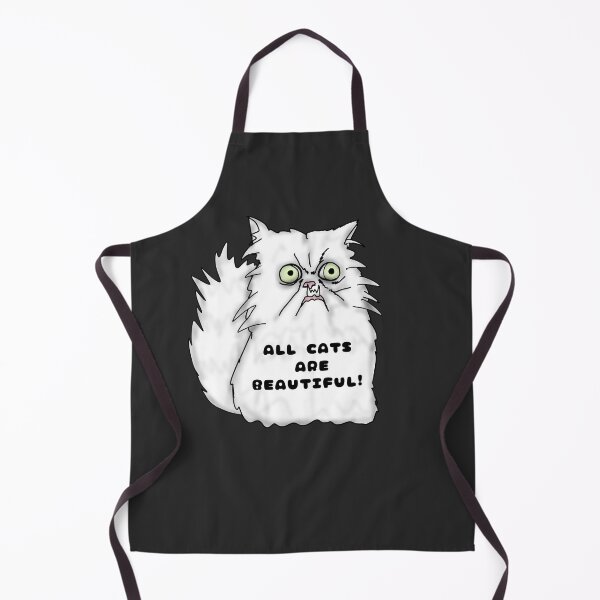 Item preview, ALL CATS ARE BEAUTIFUL, UGLY FUNNY CAT DESIGN designed and sold by La Loca.
