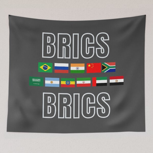 Item preview, Countries that make up the BRICS group designed and sold by studio468.