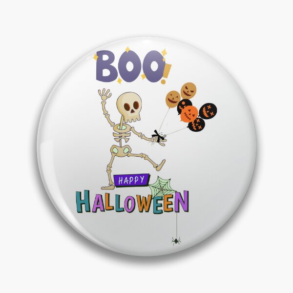 Item preview, Skeletons Beige and Jack-o'-Lantern Balloons - Spooktacular Halloween Delight! designed and sold by ara-designs.