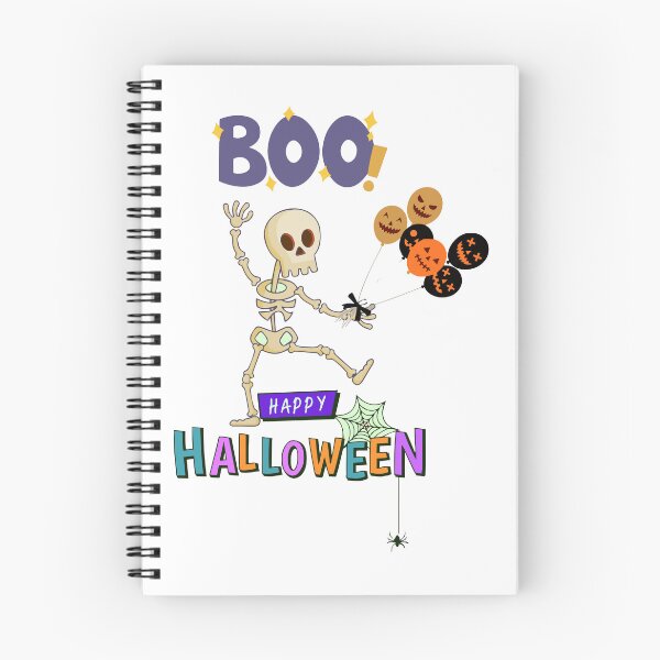 Item preview, Skeletons Beige and Jack-o'-Lantern Balloons - Spooktacular Halloween Delight! designed and sold by ara-designs.