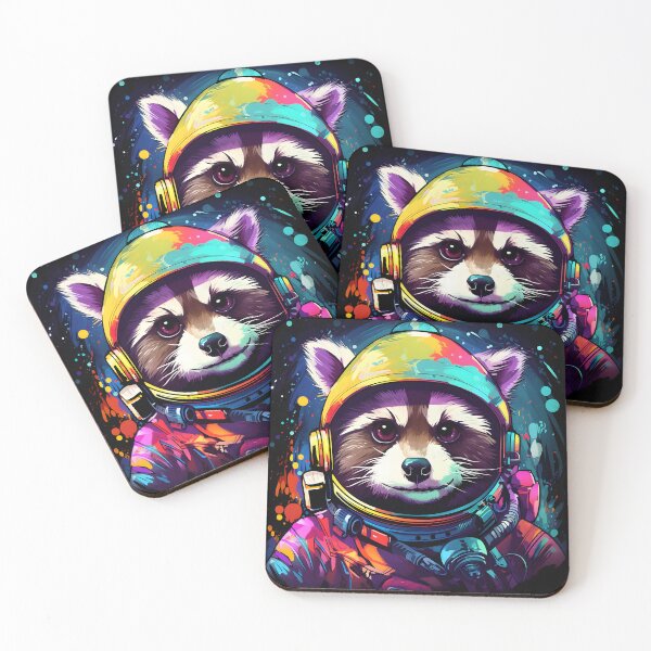 Item preview, Astronaut Raccoon designed and sold by FTS-Studio.