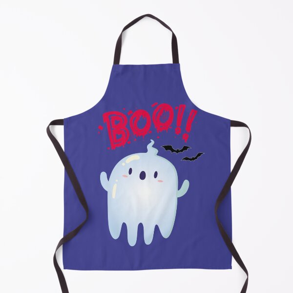 Item preview, Little ghost in blue saying boo designed and sold by Aleph-Mga.