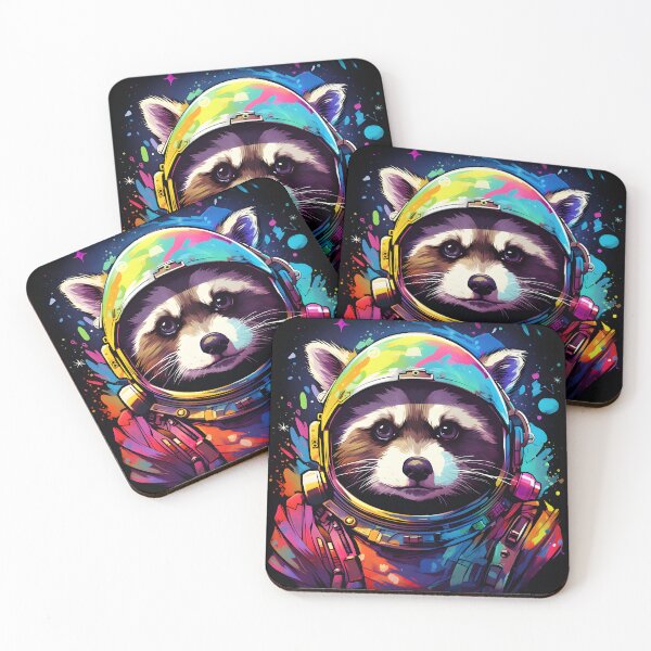 Item preview, Astronaut Raccoon designed and sold by FTS-Studio.