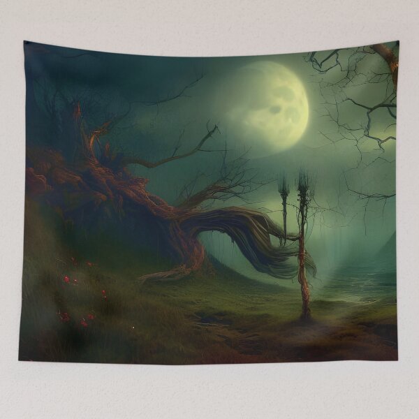 Item preview, Spooky Forest Reaching Out designed and sold by Ink Art Design.
