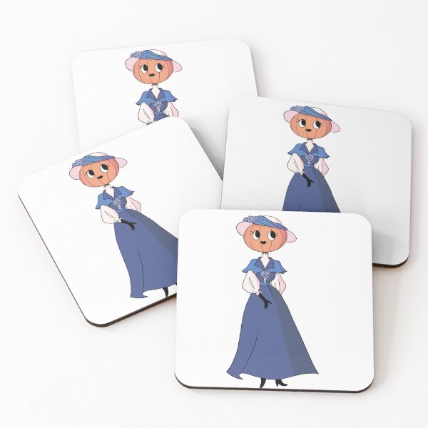 Item preview, Blue Dress Pumpkin Lady designed and sold by violletine.