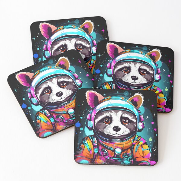 Item preview, Astronaut Raccoon designed and sold by FTS-Studio.
