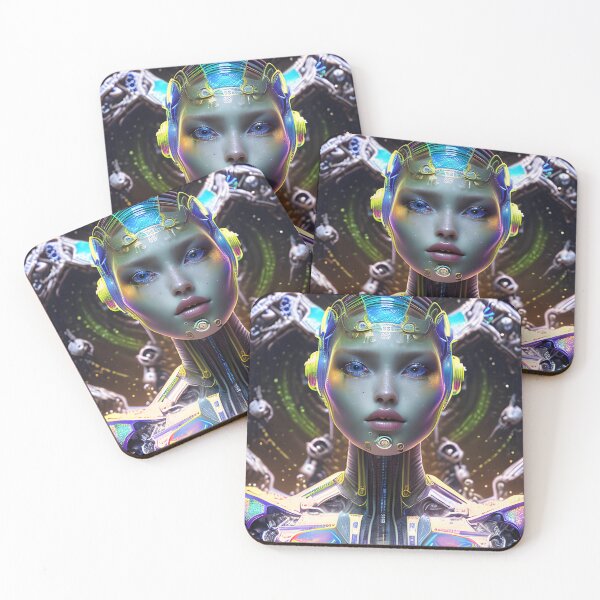 Item preview, Cybernetic rainbowpunk designed and sold by ParhelionArt.