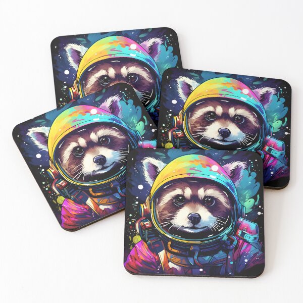 Item preview, Astronaut Raccoon designed and sold by FTS-Studio.
