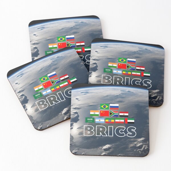 Item preview,  Countries that make up the BRICS group designed and sold by studio468.