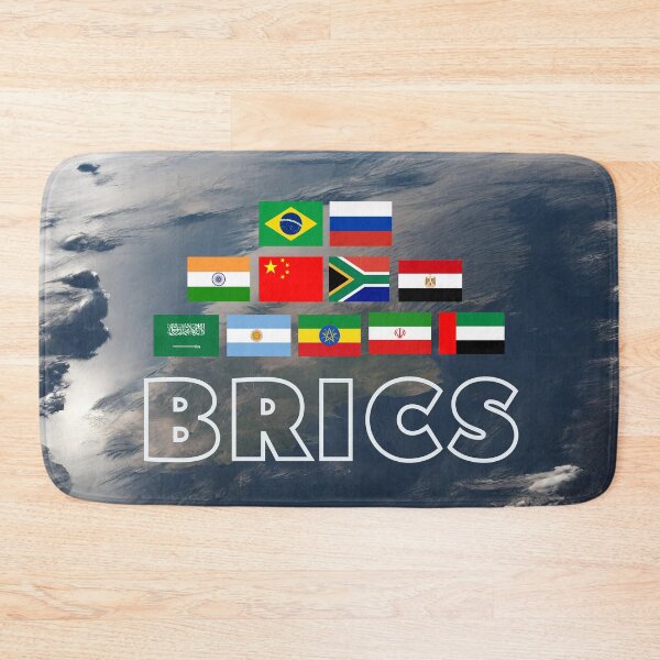 Item preview,  Countries that make up the BRICS group designed and sold by studio468.