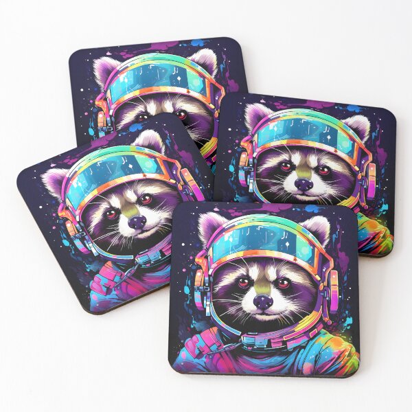 Item preview, Astronaut Raccoon designed and sold by FTS-Studio.