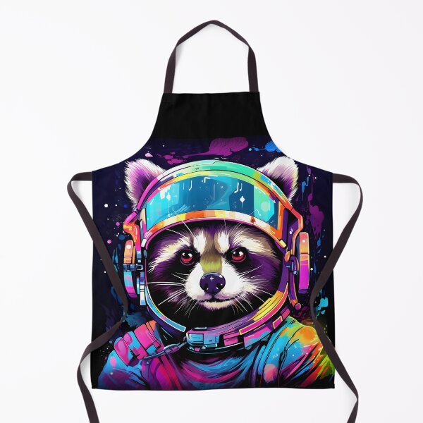 Artikelvorschau, Astronautenwaschbär entworfen und verkauft von FTS-Studio.