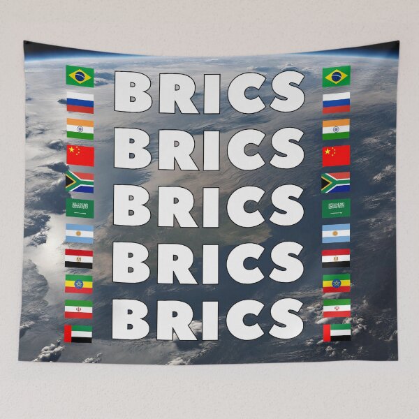 Item preview, Countries that make up the BRICS group designed and sold by studio468.