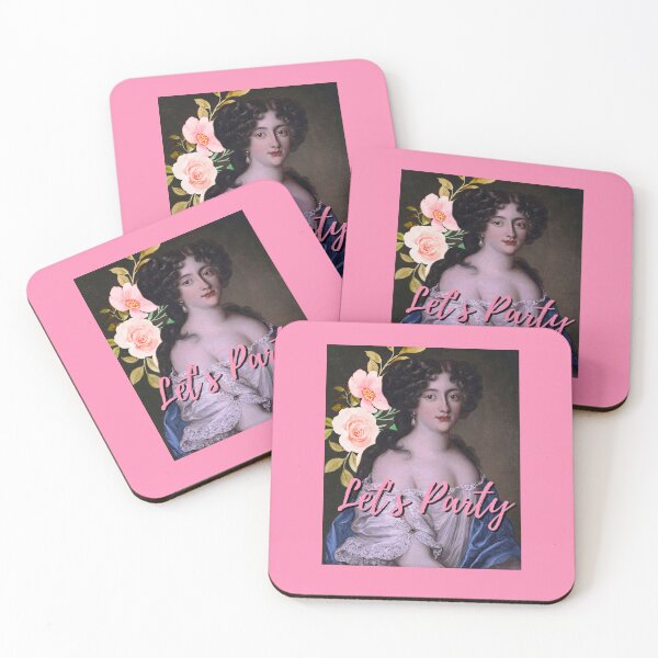 Item preview, Hortense Mancini: Let's Party invitations or wall art  designed and sold by queenspodmerch.