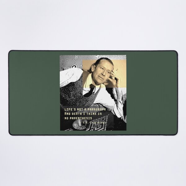 Item preview, E. E. Cummings: Life's not a paragraph and death I think is no parenthesis designed and sold by artbleed.
