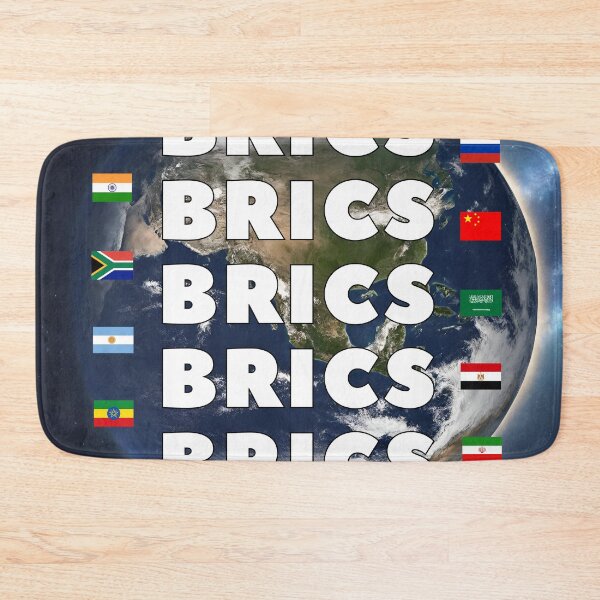 Item preview, Countries that make up the BRICS group designed and sold by studio468.
