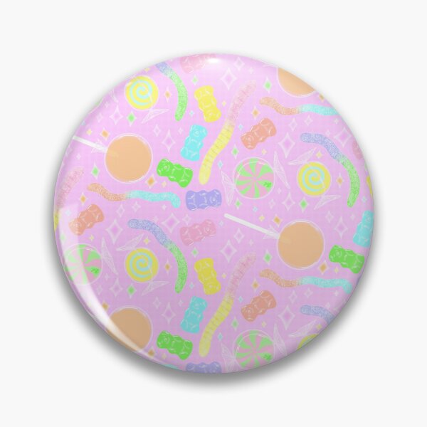 Item preview, Sweet Tooth Repeating Pattern (Pink) designed and sold by Genes-N-Tees.