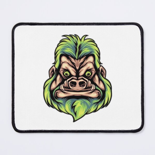 Item preview, Gorilla Face Motivational Gym Workout Monkey Animal Meme designed and sold by Jesticker.