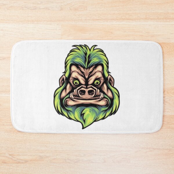 Item preview, Cara de gorila Motivacional Gimnasio Entrenamiento Mono Animal Meme designed and sold by Jesticker.