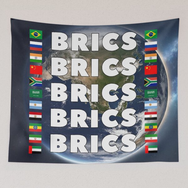 Item preview,  Countries that make up the BRICS group designed and sold by studio468.