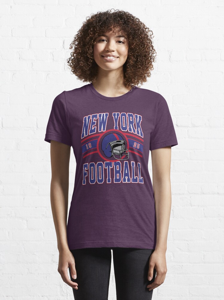 Vintage New York Football Team Retro NY Giants Goalline Sport T-Shirt Anime  t-shirt mens clothes