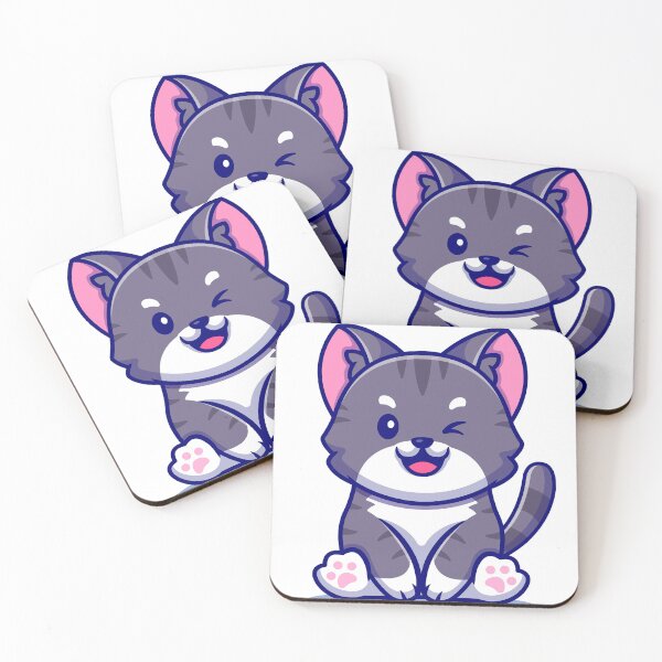 Item preview, Cute Cat Vector  designed and sold by MPAUSHOP.