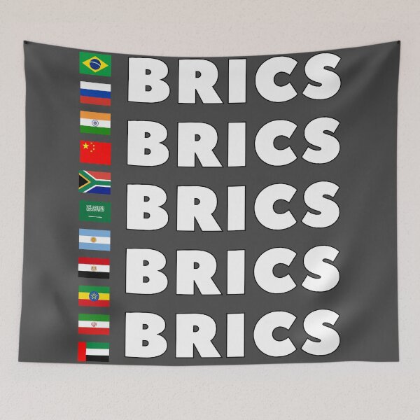 Item preview,  Countries that make up the BRICS group designed and sold by studio468.