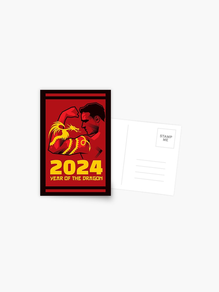 Poster for Sale avec l'œuvre « Année Du Dragon 2024 Nouvel An