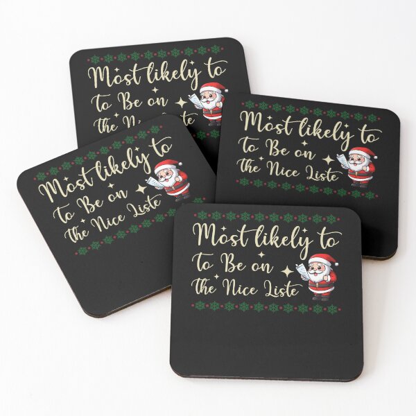 Item preview, Most Likely To Be on The Nice Liste Funny Christmas designed and sold by Amineharoni.