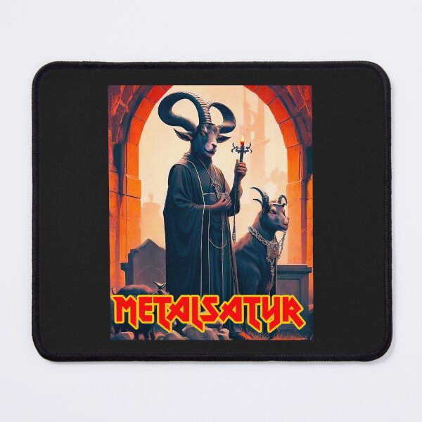 Item preview, Metal Satyr Goat priest designed and sold by MetalSatyrShop.