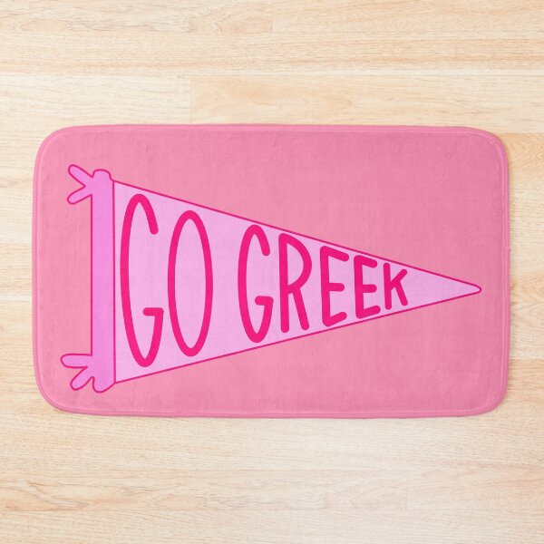Item preview, go greek ! spirit pennant  designed and sold by abbywalk.
