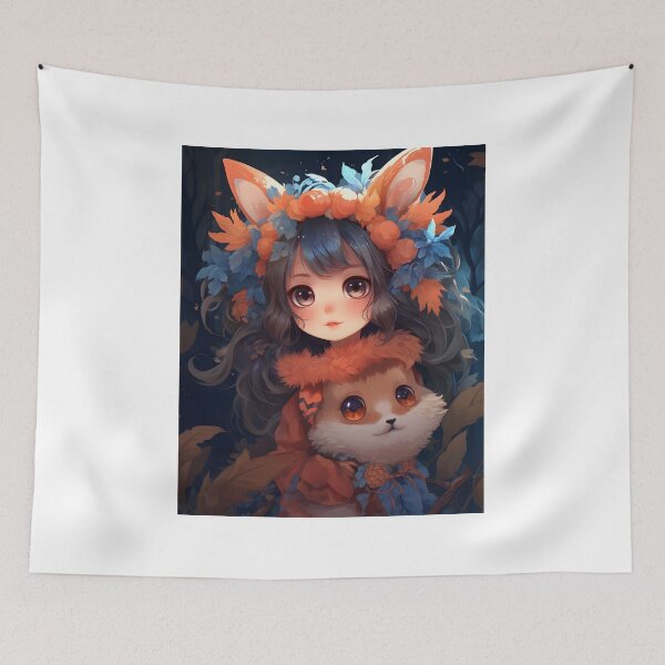 Item preview, Dreamy Anime Okapi designed and sold by Shirtastically.