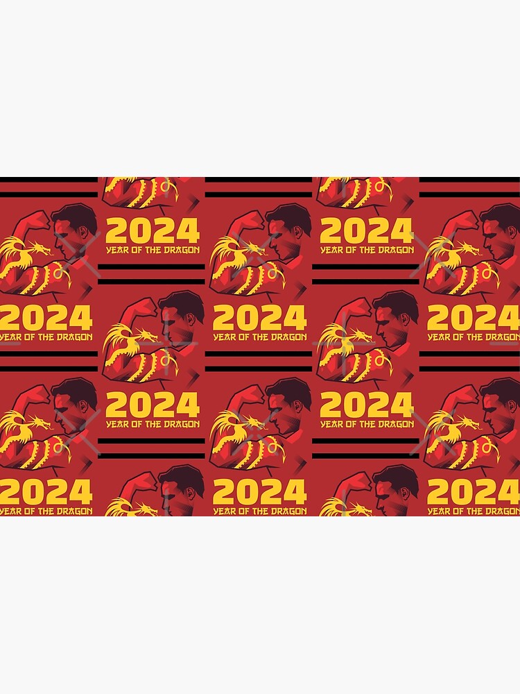 Chinese new year 2024 lucky red envelope money Vector Image