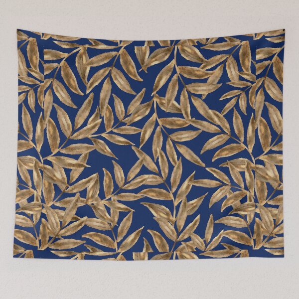 Item preview, Golden Plants: Blue  designed and sold by Asmaa Abdul-Azim.