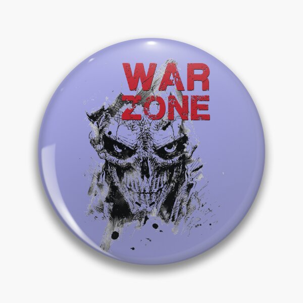 Item preview, Warzone Skull in blue designed and sold by Aleph-Mga.