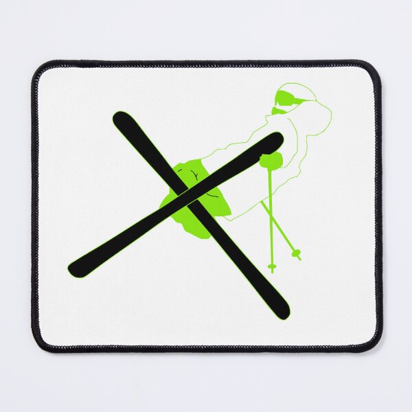 Item preview, Green Skier  designed and sold by Matthew Morrow.