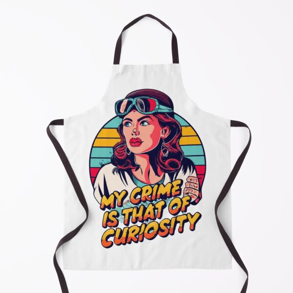 Item preview, My Crime Is That Of Curiosity designed and sold by ColorFlick.