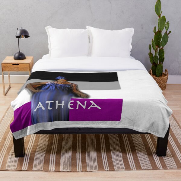 Artikelvorschau, Athene mit asexueller Flagge entworfen und verkauft von TheColorCastle.