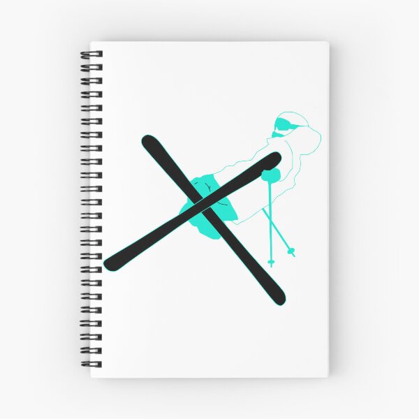 Item preview, Cyan Skier  designed and sold by Matthew Morrow.