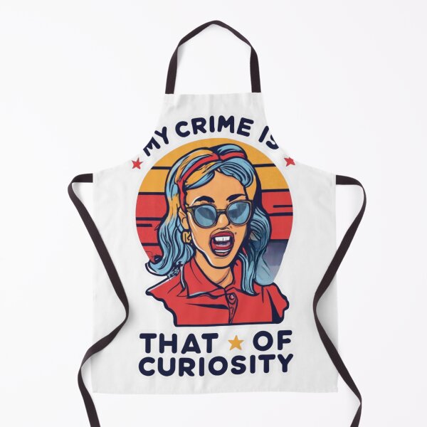 Item preview, My Crime Is That Of Curiosity designed and sold by ColorFlick.
