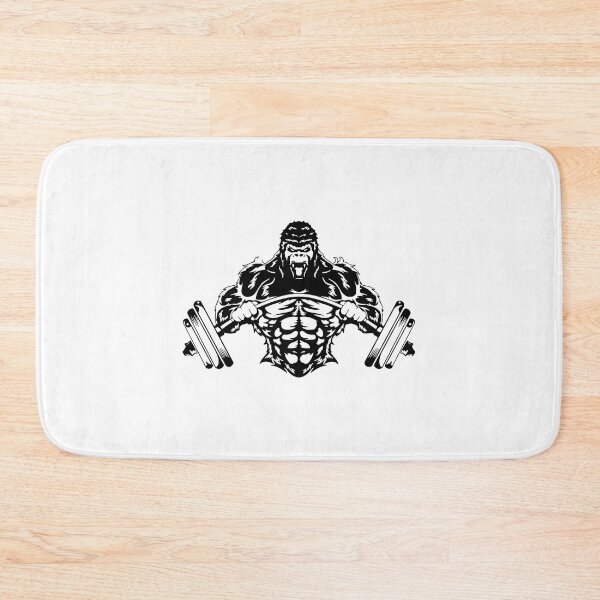 Item preview, Divertido Gorila Motivacional Gimnasio Entrenamiento Pesas Gorila designed and sold by Jesticker.