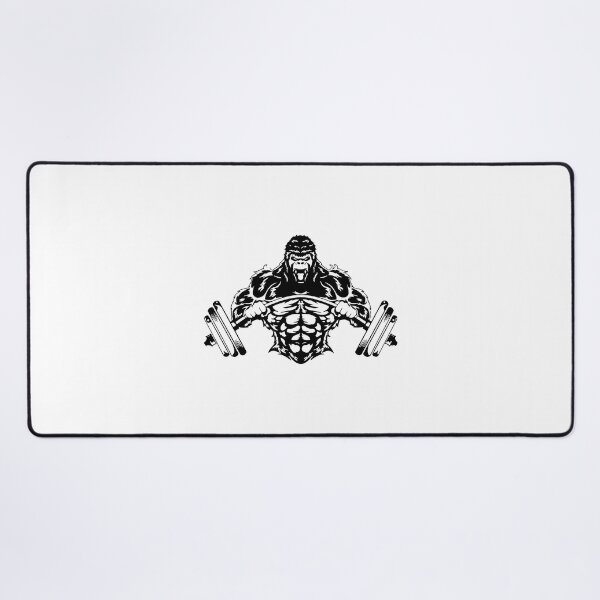 Item preview, Funny Gorilla Motivational Gym Workout Weights Gorilla designed and sold by Jesticker.