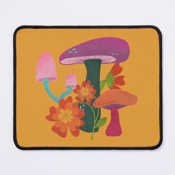 Item preview, Mushrooms and Marigolds designed and sold by Kathy Osborne Studio.